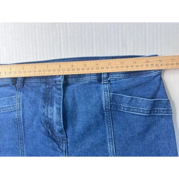 Boden Slim Jeans Cargo Pockets Jegging 8R Blue Denim - Picture 7 of 10